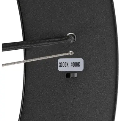 Luminaire suspendu LED SLV MEDO RING 90 43W 5000lm 930/940 VAR Ø900mm noir 