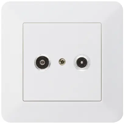 Presa antenna INC kallysto.trend R/TV 14dB 2GHz bianco 