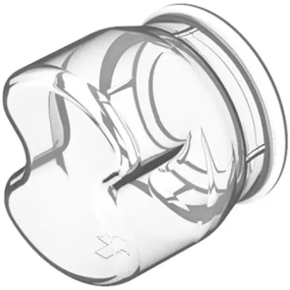Capuchon de protection EAO45 pour Interrup.rotat.levier court clair 