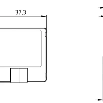 Entrée binaire INC Theben KNX 4 fois 
