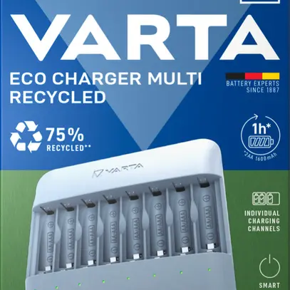 Chargeur VARTA Eco Multi pour 8×AA/AAA non équipé 