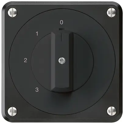 Interrupteur rotatif ENC robusto IP55 schéma 5/1P noir 