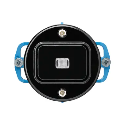 Inserto per pulsante luminoso INC basico c/1L nero 