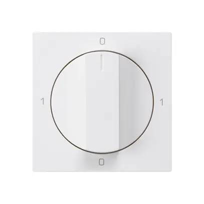 Inserto per interruttore rotativo kallysto 0/3L bianco con manopola 