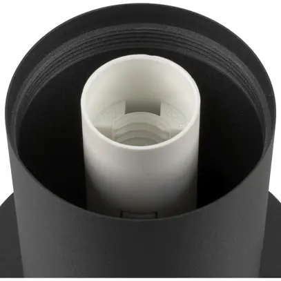 Tischleuchte SLV VARYT E14 1×6W Schalter Ø90×90mm schwarz 