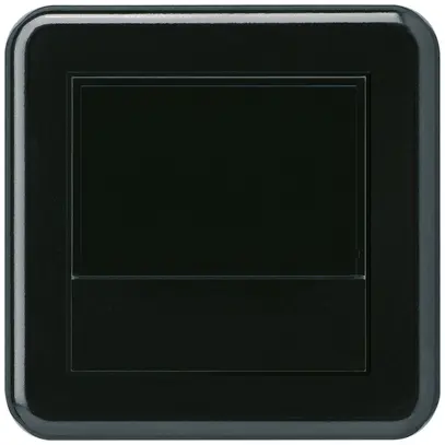 Termostato ambiente INC Hager basico C KNX con pulsanti aggiuntivi nero 