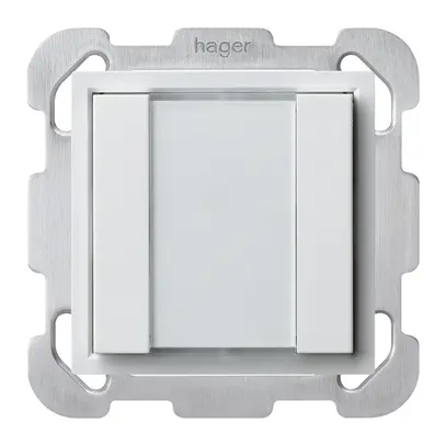 Pulsante multifunzionale INC KNX kallysto B doppio bianco 