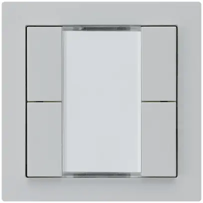 Poussoir ENC kallysto A KNX 4× s/e-link gris clair 