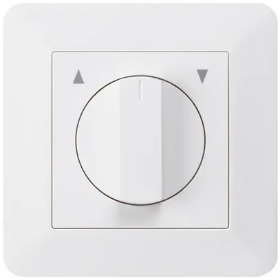 Interruttore/tasto rotativo INC per tapparella KTR bianco 