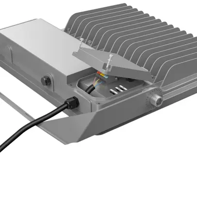 Projecteur LED DOTLUX LENSone 100W 3000…5000K IP66 VAR 355×57mm 80⨯120° noir 