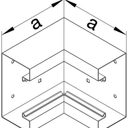 Angolo interno tehalit BRS 100210 zinc. 