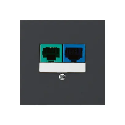 Scatola INC DSL kallysto 2×RJ45 nero 