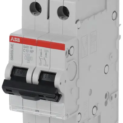 Disjoncteur SMISSLINE TP S 2×13A C 10kA NP 