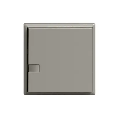 Tasto INC ZEP 1c/1t ON-OFF stazione secondaria EDIZIOdue grigio scuro 