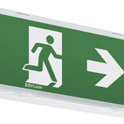 Lampada di emergenza ESYLUX SLX 14 LEDi Flat 3h, bianco 