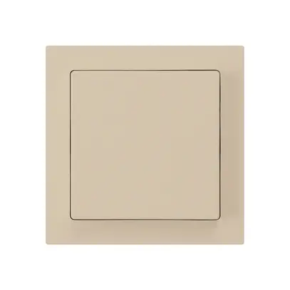 Kit frontal kallysto 60×60 beige pour Babyswitch variateur de lumière 