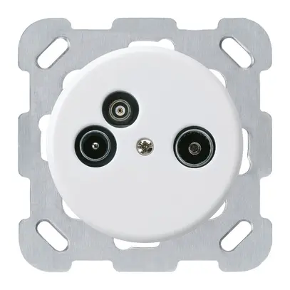Prise d'antenne ENC TV-R-Données basico B 2GHz 11db blanc 