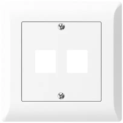 Kit frontal ENC HMS kallysto.line pour 2 modules blanc 