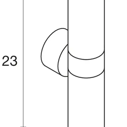Lampada a muro SLV ASTINA OUT ESL, 2×GU10 11W IP44 antracite 