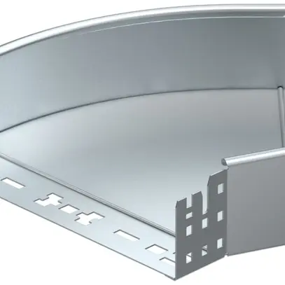 Gomito 45° Bettermann RBM 85×600mm zincato a caldo a immersione 