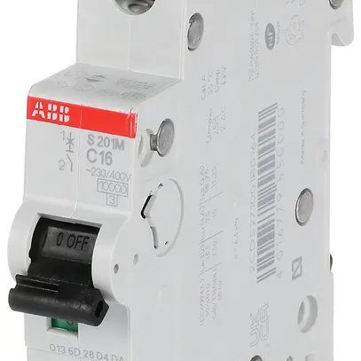 Disgiuntore ABB S201M-C16 16A C 10kA 