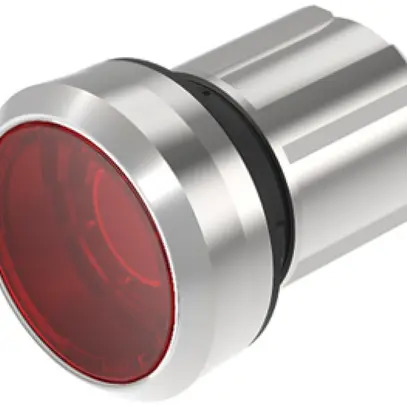 Interruttore INS EAO45, R, rosso, illum., anello argento, a filo 