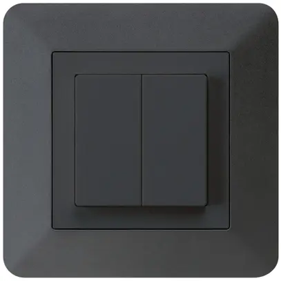 Interruttore INC kallysto.trend 1/3+3/1P nero 