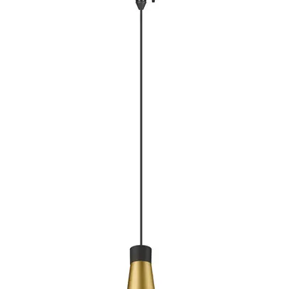 Luminaire suspendu SLV PURI 2.0 Cone AD1PH GU10 1×6W VAR Ø55mm noir/or 