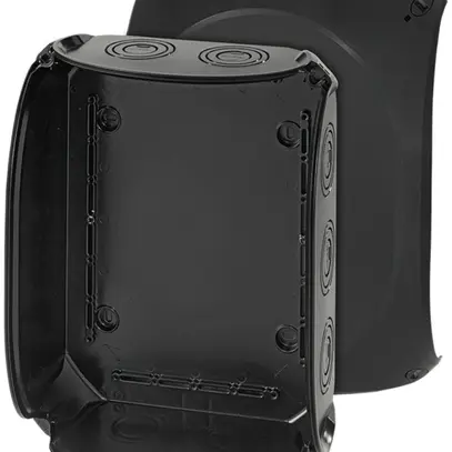 Boîte de dérivation AP Hensel KF B 35mm² sans bornes noir 
