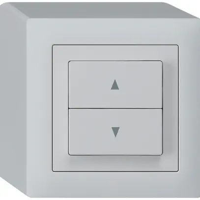 Pulsante per tapparelle AP kallysto 2 tasti di comando grigio chiaro mors.inn. 