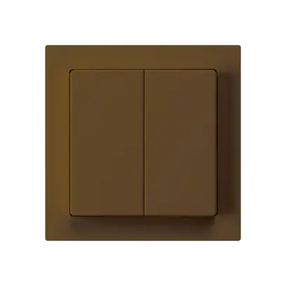 Interruttore INC kallysto 3/3L marrone 