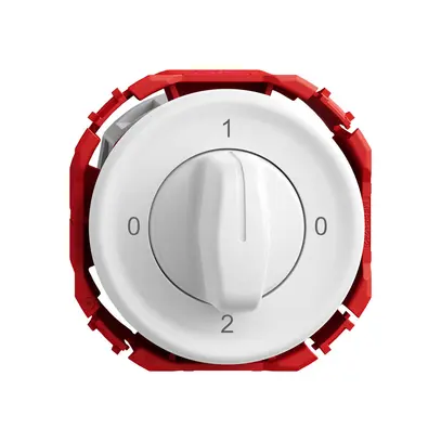 Interruttore rotativo STANDARDdue SNAPFIX® manopola commutatore 2/1L bi 