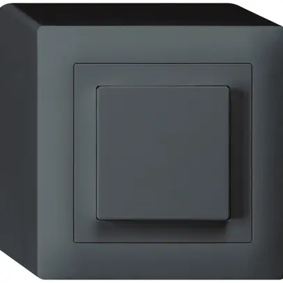 Interrupteur à poussoir AP kallysto 3/1L anthracite 