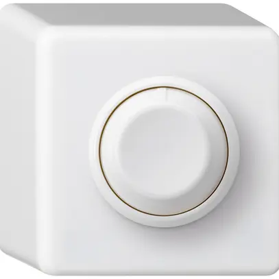 Varialuce universal AP basico taglio di fase, con LED, bianco 