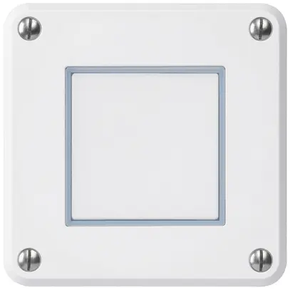 Contatto pulsante INC robusto IP55 2P bianco 