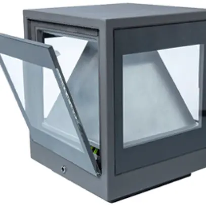 Borne lumineuse LED DOTLUX WAY 15W 800lm 830 IP65 1000mm anthracite 