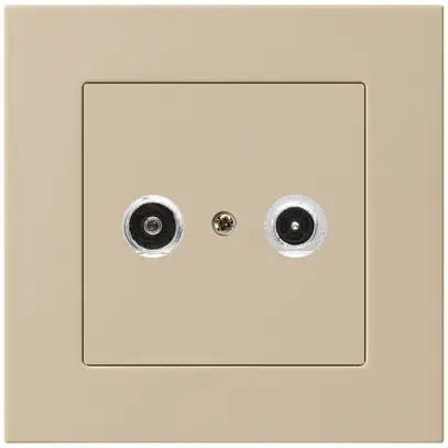 Prise antenne ENC kallysto.pro R/TV 19dB 2GHz beige 