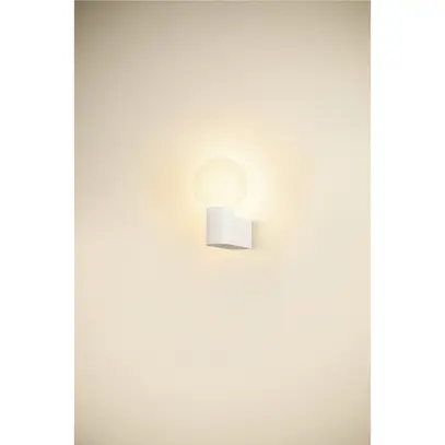 Applique SLV VARYT E14 1×6W IP44 REG 119×60×80mm bianco 