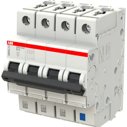 Disjoncteur SMISSLINE TP S 4×13A D 10kA NP 