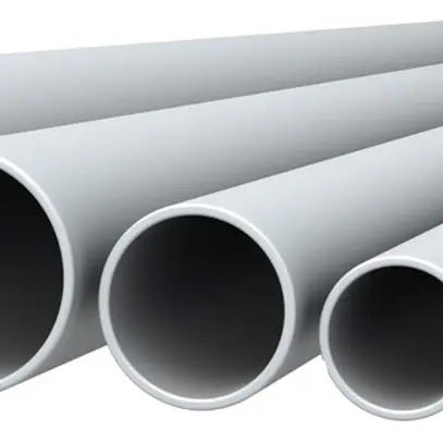 Tube TIT M25 rigide sans halogène polypropylène gris clair 