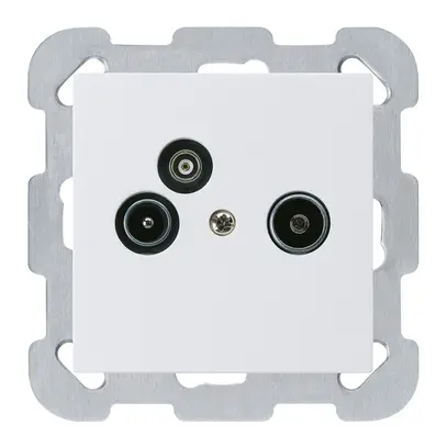 Presa antenna INC R/TV/dati kallysto B 2GHz 10.5db bianco 