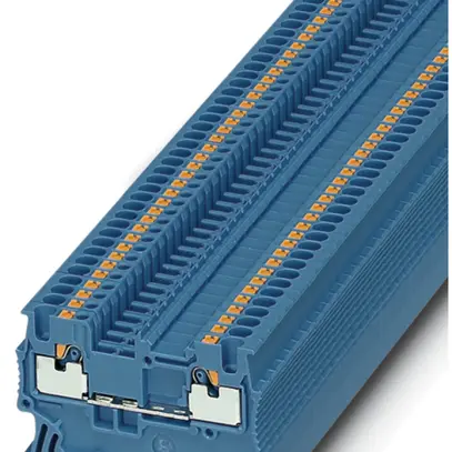 Durchgangsreihenklemme Push-In CLIPLINE 0.14…1.5mm² blau 