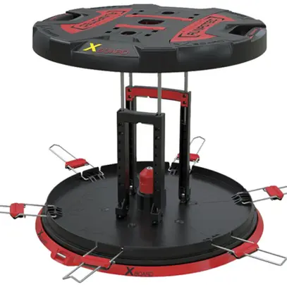 Dérouleur de bobine RUNPOTEC X-Board XB 500 T pour Ø500mm max.800kg 
