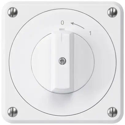 Contact pivotant ENC robusto IP55 blanc 1P 