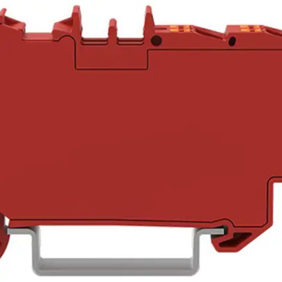 Morsetto di passaggio WAGO Contact TOPJOB S 1×6/6×1.5mm² Ex e II rosso 