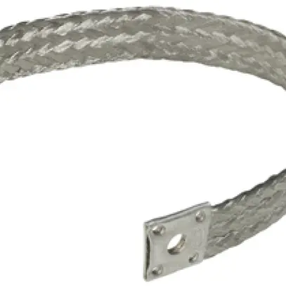 Raccord flexible Flury PA 38 CuvSn 25mm² cosses Ø8.2mm plat 22×2.5×300mm 