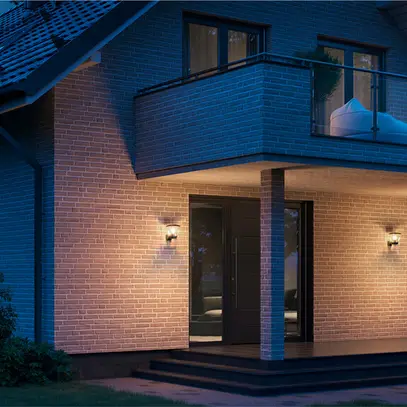 Applique Steinel L 10 E27 0…15W IP44 noir 