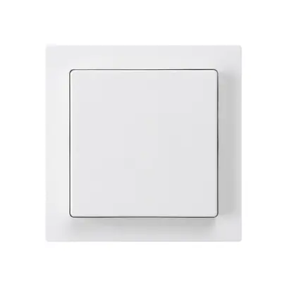 Interruttore INC Hager kallysto 3/1L bianco 60×60mm 