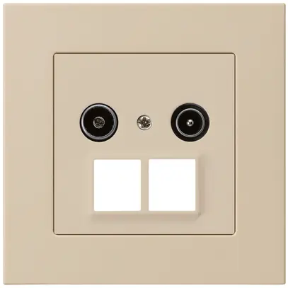 Prise d'antenne ENC R/TV HMS kallysto.pro 19dB beige 