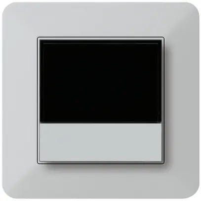 Thermostat d'amb.ENC kallysto.trend KNX s/e-link avec touches gris clair 
